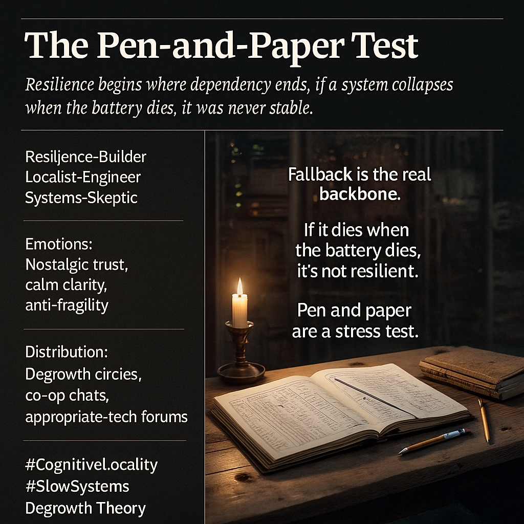 Resilience Beyond Digital